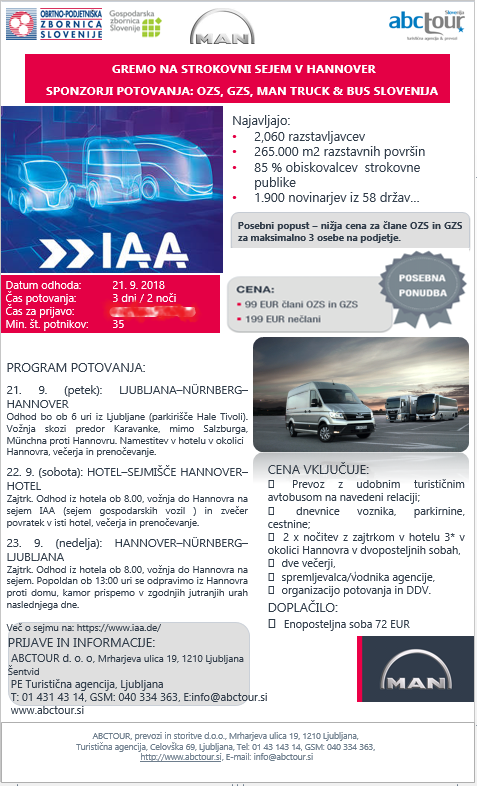 SEJEM GOSPODARSKIH VOZIL IAA HANNOVER sep 2018