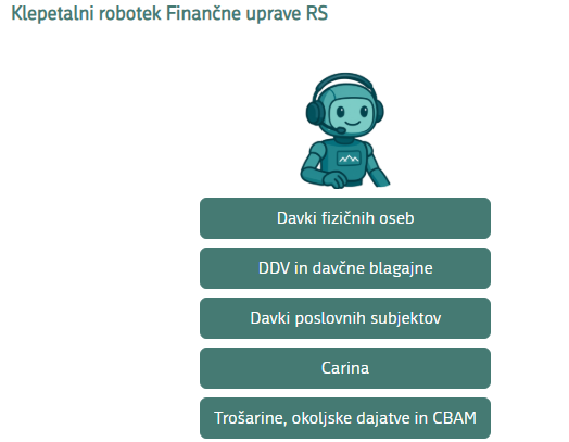FURS klepetalni robotek ikona
